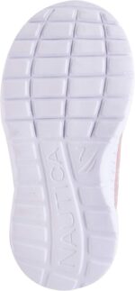 Nautica Kids Girls Boys Fashion Sneaker Slip-On Athletic Running Shoe for Toddler and Little Kids-Mattoon-Mauve Sparkle-9 - Image 5