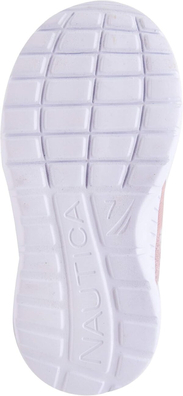 Nautica Kids Girls Boys Fashion Sneaker Slip-On Athletic Running Shoe for Toddler and Little Kids-Mattoon-Mauve Sparkle-9 - Image 5