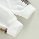 PanLidapan Toddler infant baby Boy sweatsuit letter sweatshirt jumper elasticated waist trouser sweatpants fall winter outfit clothes - Image 6