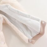 Unisex Baby Boys Girls Bear Ear Hooded Jumpsuit Clothes Winter Coats Outerwear Cute Newborn Infant Jumpsuit Snowsuit Bodysuits Short Sleeve Bodysuits - Image 4