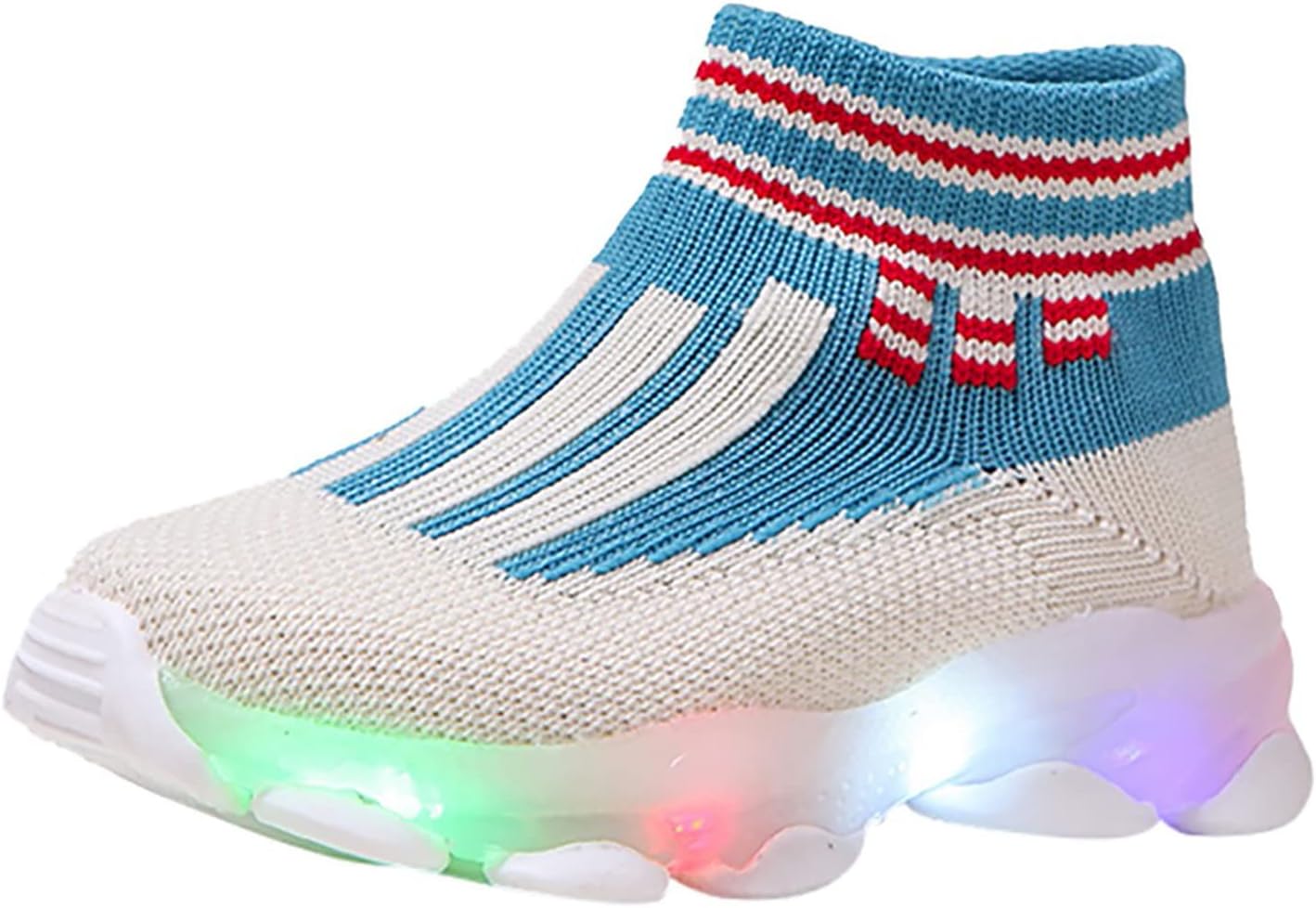 71W8O-Nz0KL._AC_SL1500_.jpg Luminous Light Led Shoes Girls Sport Kids Children Baby Baby Shoes School Shoes Size 4 - Image 1