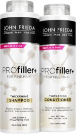 John Frieda ProFiller+ Thickening Shampoo and Conditioner 500ml Duo Pack