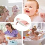 Zasdvn Baby Bath Seat Support, Kids Shower Chair,Ergonomic Kids Bath Support, Foldable Baby Bath Seat Baby, Bath Support Non Slip Bath Chair for Baby - Image 4