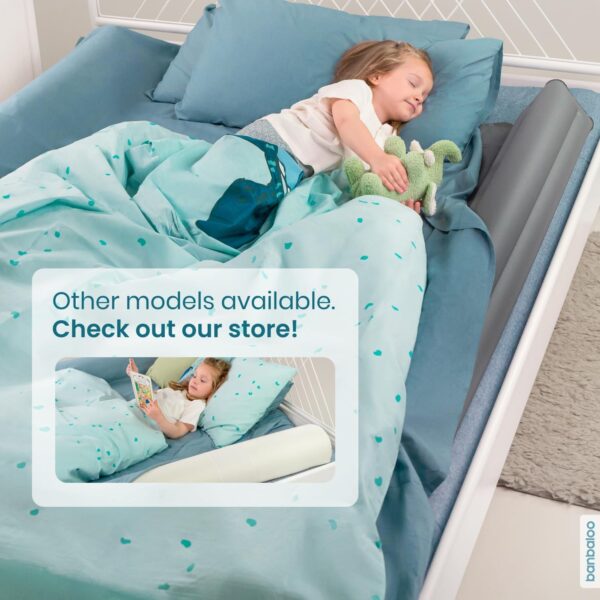 BANBALOO | Bed Bumper for Toddlers - Inflatable Model | Baby & Toddler Anti-Fall Barrier | Lightweight Bed Bumper for Twin, Double, Queen, & King Size | Bed Guard for Kids | Bed Protector - Image 8