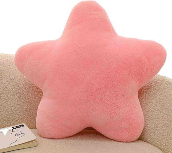 Fruusv Soft Plush Star Cushion, Nursery Room Star Cushion, Decorative Star Pillow Plush, Versatile Washable Star Shaped Pillow And Sizes For Children, Adults - Image 3