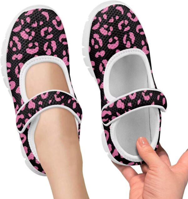 KUIFORTI Girls Mary Janes Sneakers Little Girls Casual School Uniform Shoes Children Athletic Gym Shoes Mary Janes Shoe - Image 6