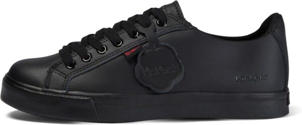 Kickers Unisex Kid's Tovni Lacer Low-top Trainers | School Shoes Leather - Image 2