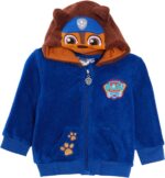 Paw Patrol Baby Boys Hoodie Novelty Hooded Fleece Jacket Toddlers Chase Marshal Zip Up Jumper