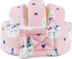 Xeano Baby Helmet, Infant Protective Hat Toddler Protector Cap Walking Harness Cotton Adjustable Soft Baby Safety Helmet for Crawling and Walking (Pink Rabbit) - Image 5