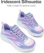 DREAM PAIRS Girls Fashion Sneakers Kids Lightweight and Comfy Lace-up Running Walking Casual Tennis Shoes - Image 2