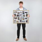 8/9/10/12/16/20 Photos Large Multi Picture Frame Collage Aperture Decor Memories-20 Aperture-Black - Image 4