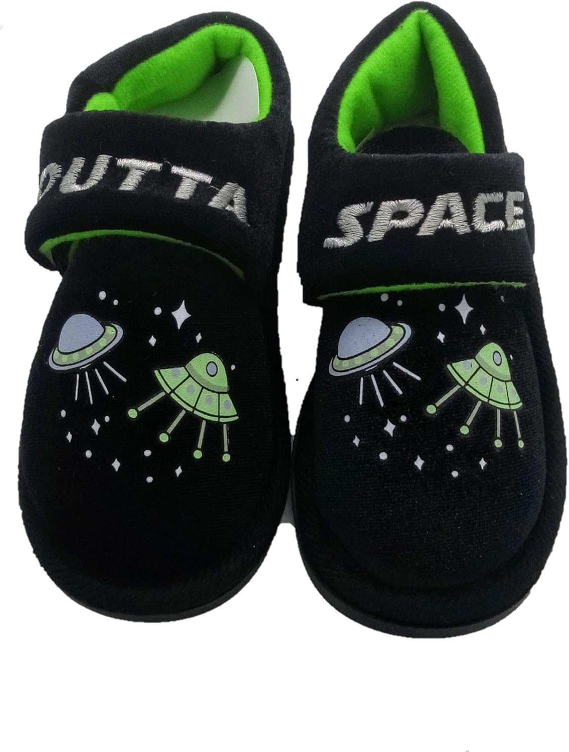 71ZjFyuA8XL._AC_SL1500_.jpg GladRags Boys Comfort House Slippers Slip On or Strap Closure Child Size Infant 4-2 Junior - Image 1