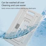 YPDOPORA Dog Gate And Pet Playpen, Free Standing Tall Dog Fence with Walk Through Door, Dog Barriers for Home, Use As Indoor Dogs Cats Pen, Rabbit Pen, Baby Gate,F - Image 7