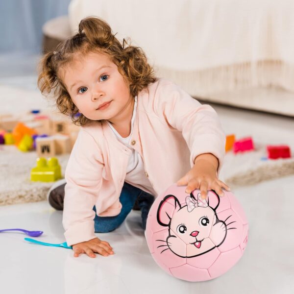 U&C Planet Football for Toddlers, Small Kids Football Size 2 Football, Mini Ball for Kids 1-6 Years Old, Garden Balls Gift - Image 7