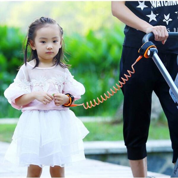 Hillento Baby Child Anti Lost Safety Wrist Link Harness Strap Rope Leash Walking Hand Belt for Toddlers, Kids(2.5m Orange) - Image 7