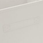 Hibtn Set of 8 Foldable Storage Box, Fabric with Handles Storage Cubes And Cloth Storage Organizer Drawer For Closet And Toys Storage,27 x 27 x 27 cm, Beige - Image 6