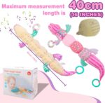 Baby Toys Musical Soft Toy: Crocodile Stuffed Animal Plush Toys with Rattles, Crinkle & Ruler Cuddly Newborn Sensory Toys Tummy Time Toys for Babies Girl Boy 0 3 6 9 12 Months Shower Gift - Image 6