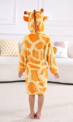 CuteOn Girls Bathrobe Kids Gifts for Toddler Boys Robe Size 2-13T - Image 4