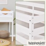Hoppekids ECO Comfort Mid Sleeper 90 x 200 cm with Slatted Frame White The Nordic Ecolabel TÜV Certified FSC Certified Solid Pine Wood - Image 5