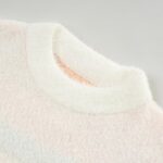 JiAmy Toddlers Kids Girls Fuzzy Sweater Pullover Crew Neck Winter Fluffy Sweatshirt Sweet Long Sleeve Warm Soft Comfort Casual Clothes 2-8 Years - Image 3