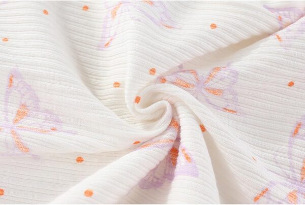 MAMIMAKA Newborn Baby Short Sleeve Bodysuits Cotton One-Piece Baby Boy Girl Clothes 5-Pack - Image 4