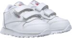 Reebok Unisex Baby Cl Lthr 2v Sneaker, White Carbon Vecblu, 5.5 UK Child - Image 3