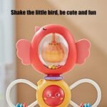 Newborns Baby Toys Wrist Rattle - High Chair Suction Toy, Suction Base Cup Toy | Sensory Activity Center Developmental Toys with Early Development Baby Toys, Sensory Teether Baby Toys - Image 5