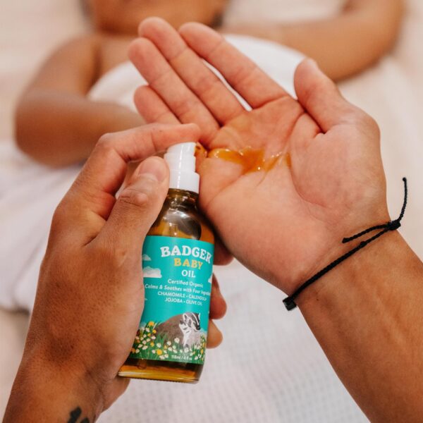 Baby Oil, 4 fl oz (118 ml) - Image 5