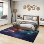 Galaxy Rugs for Kids Bedroom - Boys Space Rug, Fantasy Universe Rugs for Living Room Bedroom, Washable Non Slip Soft Small Carpet, Patterned Area Rugs & Home Decor 50x80 cm - Image 2