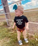 Western Baby Girl Clothes Boho Cow Print Short Sleeve Tassel T Shirt Top + Bloomer Shorts Set Infant Summer Outfits - Image 2