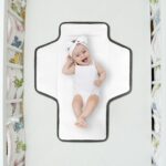 Baby Changing Pad, Built-in Pillow Portable Changing Mat for Baby, 51 * 64cm Nappy Pad, Foldable Waterproof Diaper Changing Pad, Compact Diaper Changing Pad, Portable Changing Mat for New-Born - Image 6