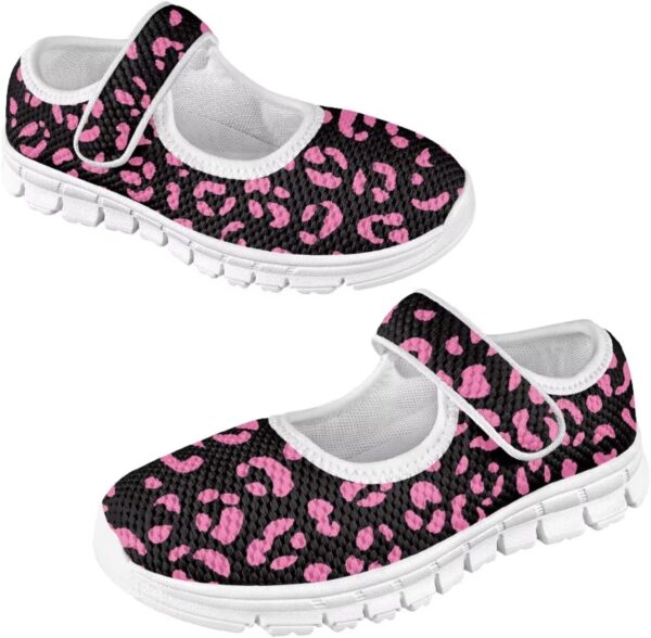 KUIFORTI Girls Mary Janes Sneakers Little Girls Casual School Uniform Shoes Children Athletic Gym Shoes Mary Janes Shoe - Image 5