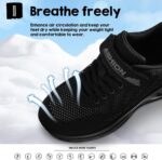 Boys Trainers Kids Running Walking Shoes Sport Shoes Breathable Athletic Sneakers - Image 3