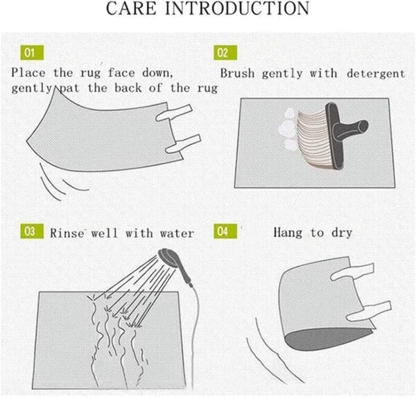 Football Rugs Boys Bedroom Living Room Rug Large 3D Graffiti Football Pattern Rug Blue Green Football Carpet Kids Teens Gaming Mat Washable Nursery Rug Runner Doormat (Navy blue,100x150cm) - Image 7