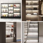 WOBANE LED Shelf Lights,Flexible LED Strip Lights with Switch,Display Lights for Cabinet,Showcase,Bookshelf,Pantry,Shelves,Cupboards,4 * 50cm 12v Strip Bars Set,120 LEDs,1200lm,6000K White - Image 6