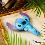 Disney Stitch Detangle Hair Brush for Women Teenagers Girls Minnie Mouse Baby Yoda Paddle Brush Stitch Gifts (Blue Stitch 3D) - Image 2