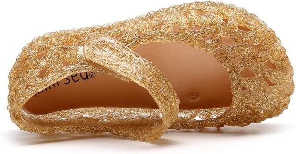 Xmiral Sandals Kids Baby Girls Plastic Hole Princess Shoes Soft Single Shallow Crib Shoes - Image 7