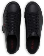 Kickers Unisex Kid's Tovni Lacer Low-top Trainers | School Shoes Leather - Image 5