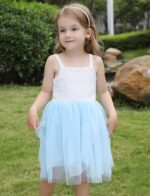 Baby Girls Toddler Tutu Dress Sleeveless Princess Casual Cute Dresses Tulle Sundress for 1-4Y - Image 2
