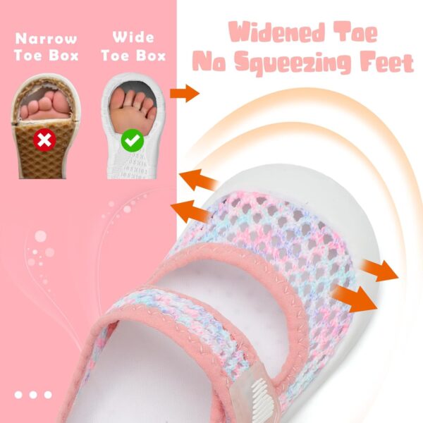 JOINFREE Girls Boys Summer Sandals Infant Shoes Lightiwehgt Barefoot Sneakers Toddlers Breathable Sandals Sneakers Water Shoes - Image 3