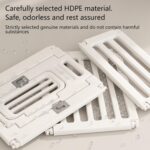 YPDOPORA Dog Gate And Pet Playpen, Free Standing Tall Dog Fence with Walk Through Door, Dog Barriers for Home, Use As Indoor Dogs Cats Pen, Rabbit Pen, Baby Gate,F - Image 6