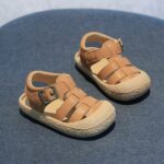 Girls Closed Toe Sandals Size 13 Summer New Soft Sole Lightweight Non Slip Kids Fashion Casual Beach Sandals Sandals Baby Girl 2 Years - Image 4