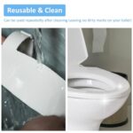 Universal Pee Deflector for Toilet Seat with Toilet lid Lifter, Toilet Splash Guard Prevents Kids and Adult from Peeing Splash Size 11.5 * 8.3” (1PC) - Image 7