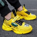 Children's Sports Shoes Boys' Basketball Sports Running Shoes - Image 2