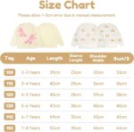JiAmy Toddlers Kids Girls Fuzzy Sweater Pullover Crew Neck Winter Fluffy Sweatshirt Sweet Long Sleeve Warm Soft Comfort Casual Clothes 2-8 Years - Image 7