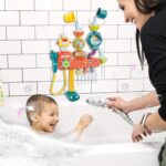 Bath Toys for Kids, Plumbing System Bathtub Water Toy, 11.02x2.95x12.4 inches, Educational Toy with Pipes & Valves, Interactive Sensory Shower Game for Boys, Girls Over 3 Years Old - Image 3