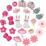 NOEMIN Shoe Charms Set for Kids & Adults – Colorful Fun Charms for Shoes, Shoes Accessories Easy to Attach, Ideal for Boys & Girls