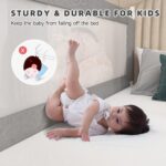 PRMTYUP Baby Bed Guard, Vertical Lifting Toddler Safety Protection Guard, Anti-Fall Gate Mesh Guardrail For Baby Kids, Fall Protection For Cribs, For Infants - Image 4