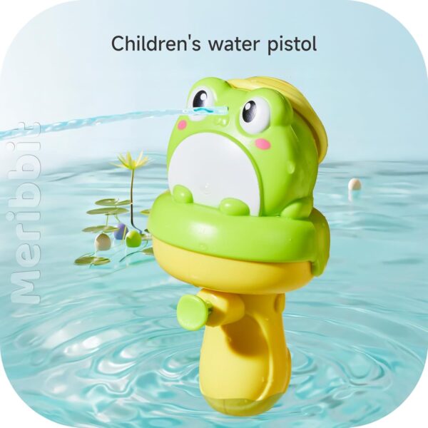 Meribbit Bath Toys for Toddlers 3+ Years, Animal Squirt Water Toys with Sprayer, BPA-Free Baby Bath Time Learning Set, Non-Toxic Bathtub Sensory Toys for Kids - Image 7