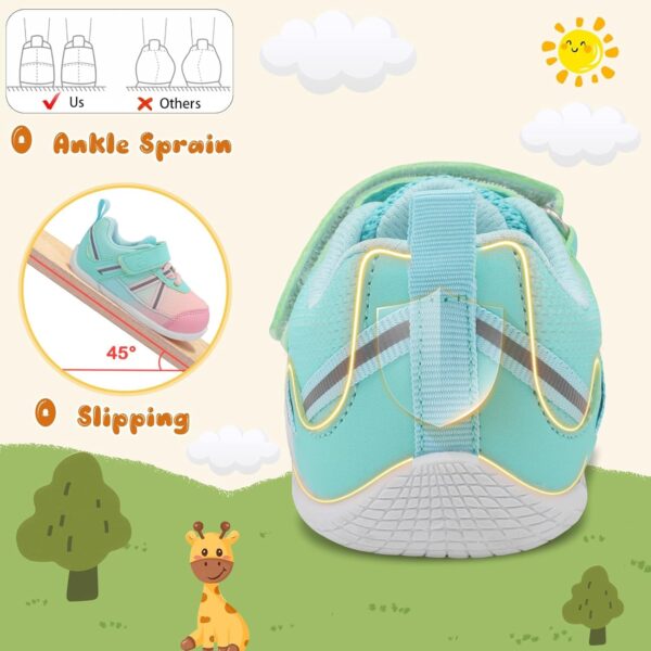 JOINFREE Baby Walking Shoes Comfortable Toddler Boys Girls Sneakers Soft Sole Barefoot Tennis Shoes - Image 6